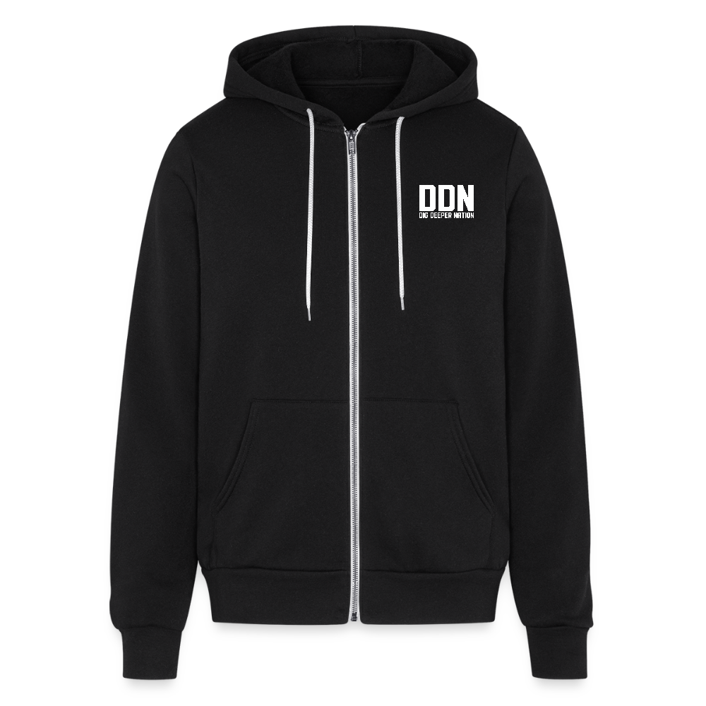 Always Forward Unisex Full Zip - black
