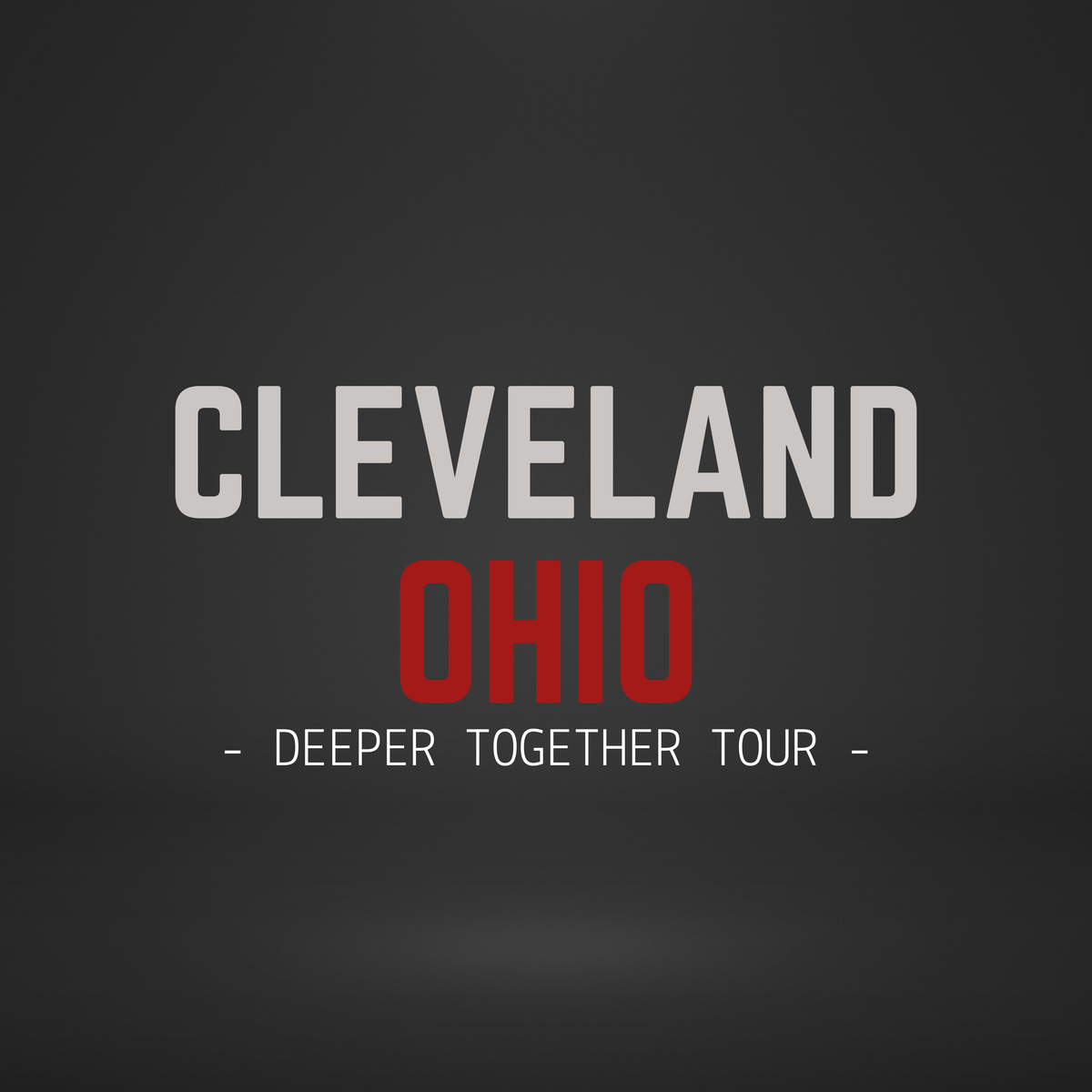 DEEPER TOGETHER - Cleveland, OH