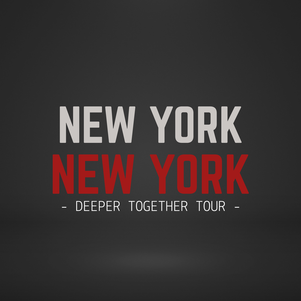 DEEPER TOGETHER - New York, NY