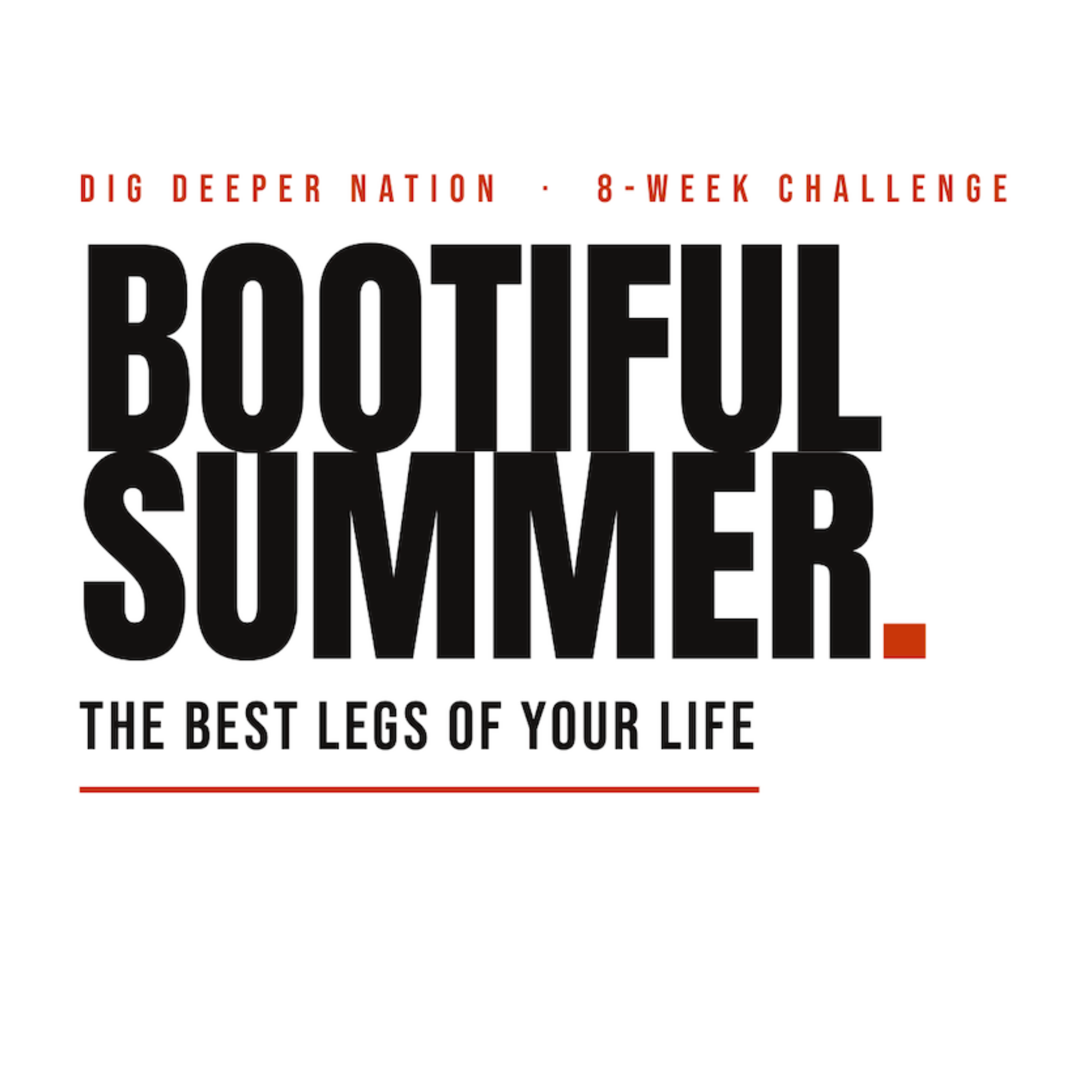 Bootiful Summer — The 8-Week Calendar (Free)
