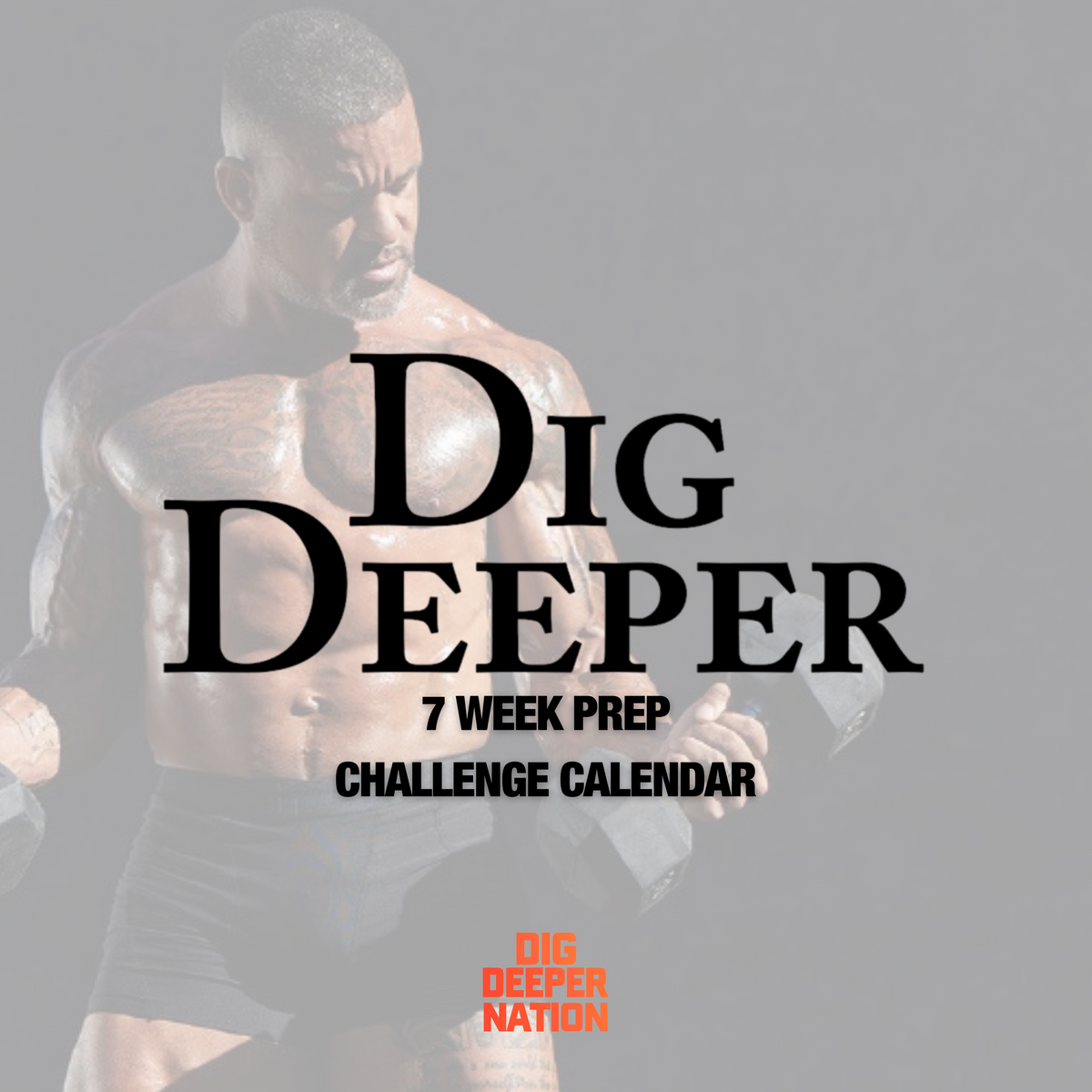 Prep for Dig Deeper - 7 Week Challenge Calendar – Dig Deeper Nation