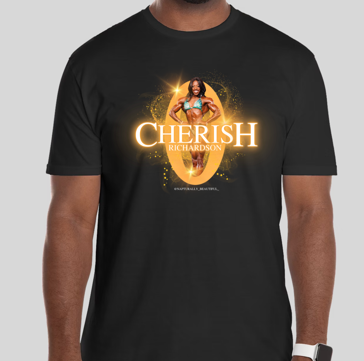 Cherish Olympia Booth Tee