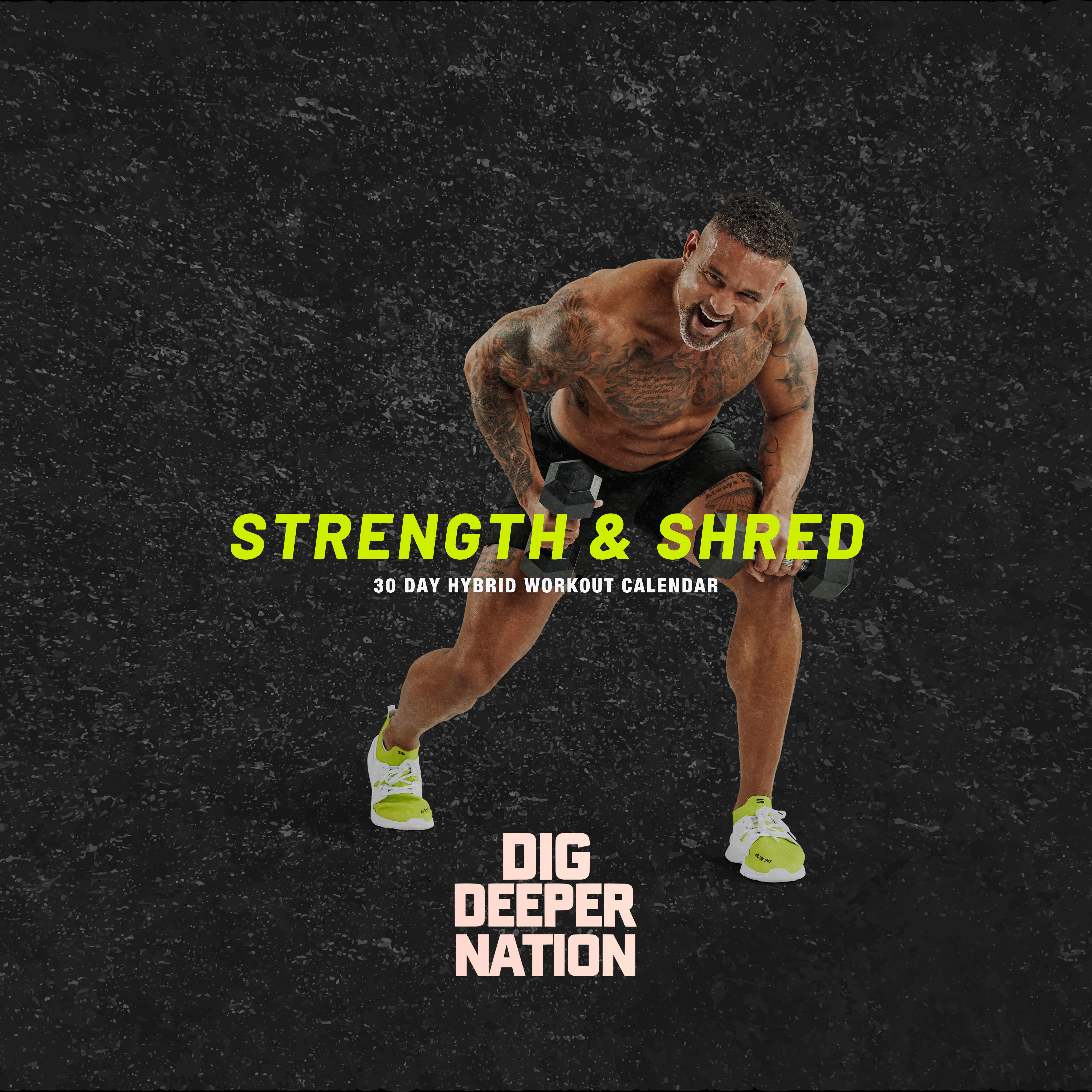 Strength & Shred Hybrid Challenge Calendar