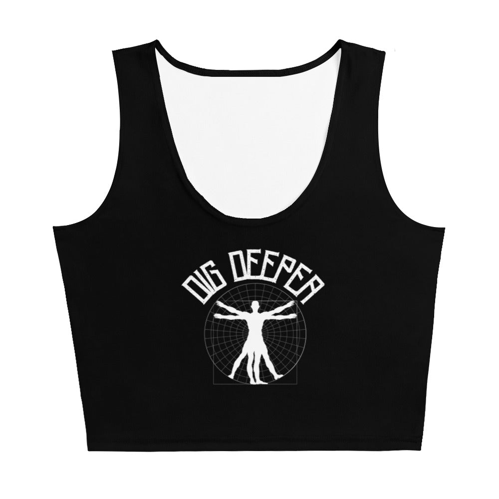 Dig Deeper Anatomy Classic Crop Top