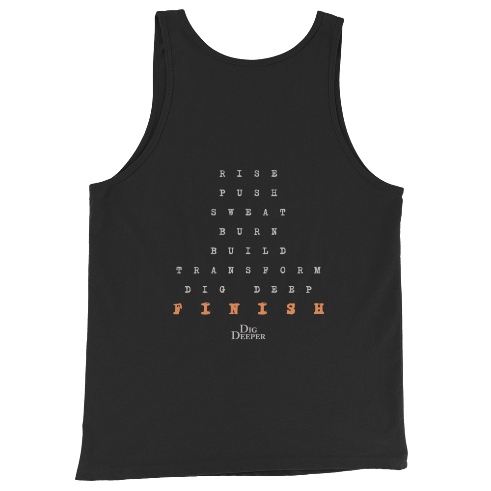 Dig Deeper Finisher Unisex Tank