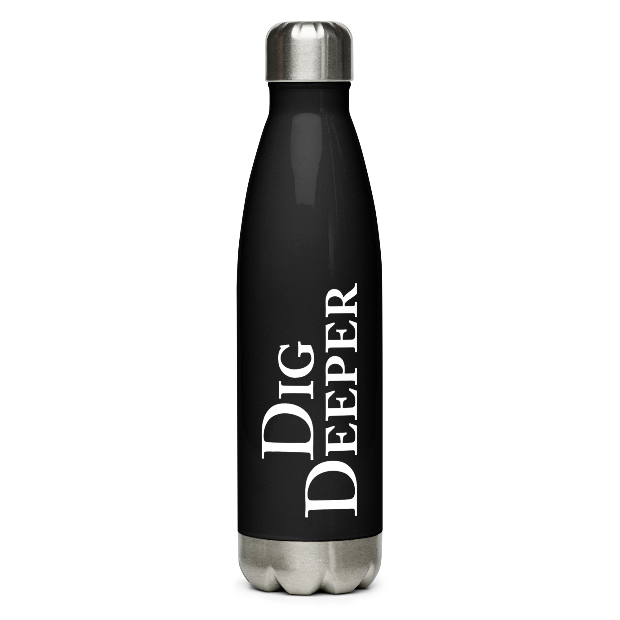 Dig Deeper Stainless Steel Water Bottle