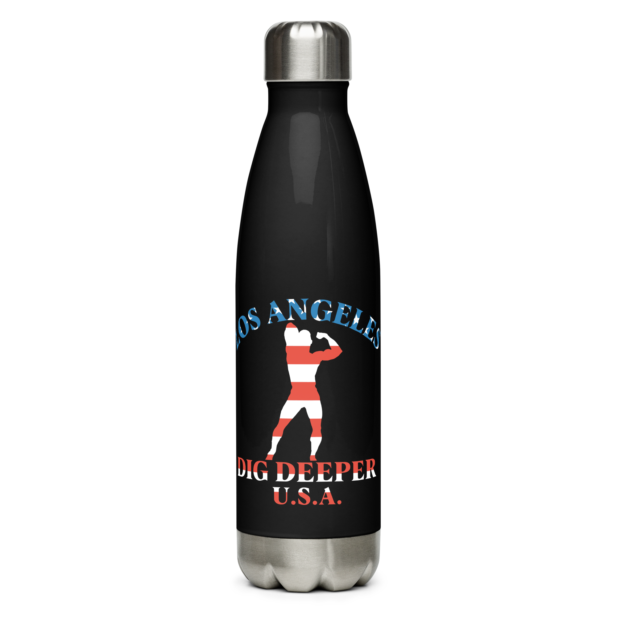Dig Deeper USA Water Bottle
