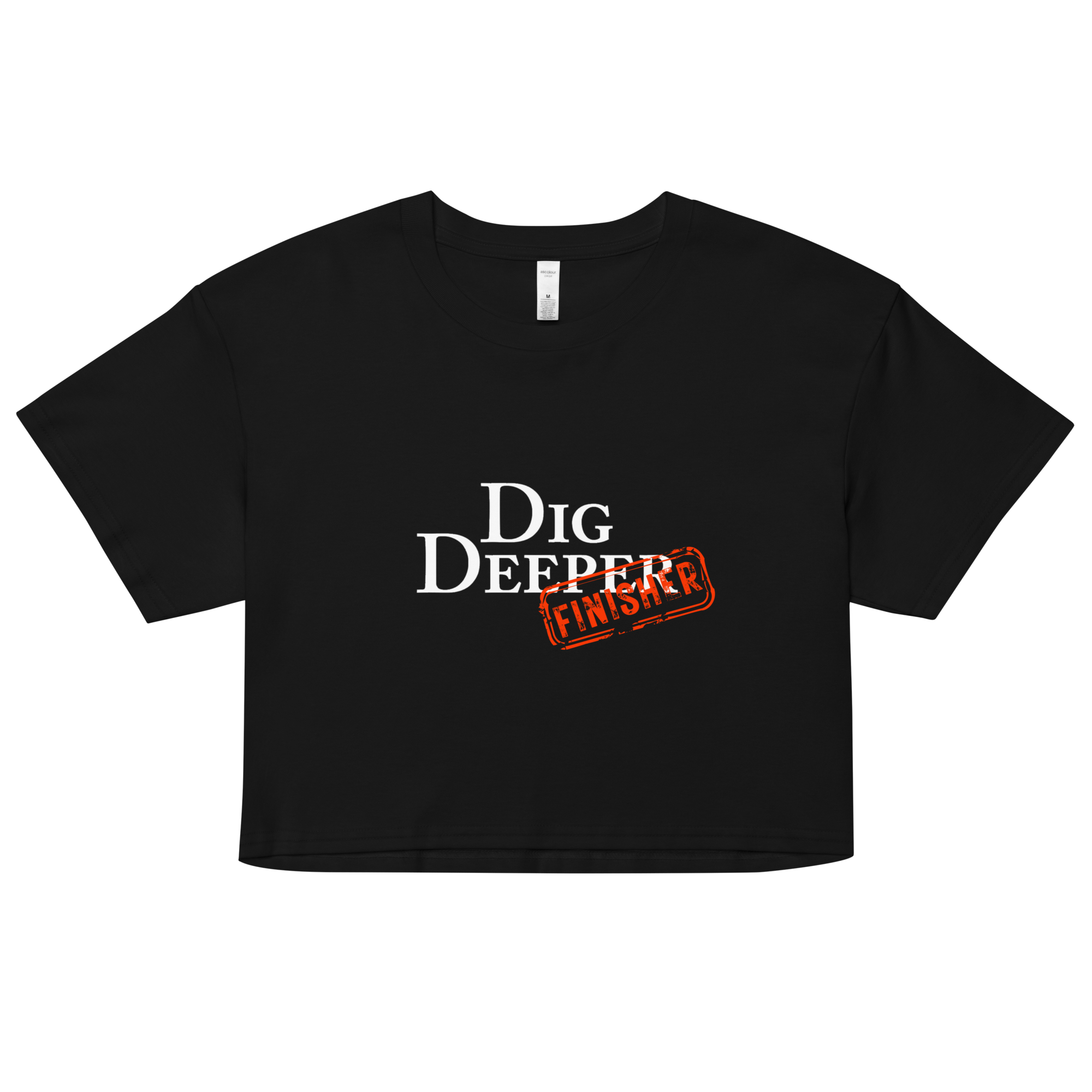 Dig Deeper Finisher V2 Cropped Tee